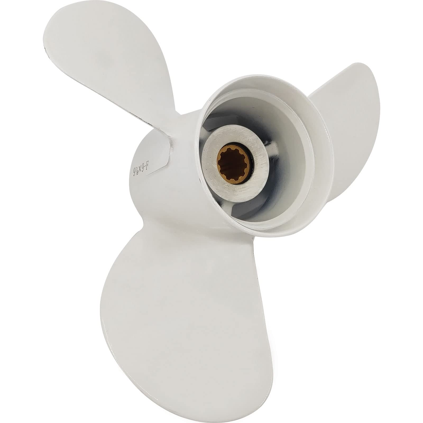 Amazon.com : DLNIG 9 7/8×9-F Boat Propeller for Yamaha - for